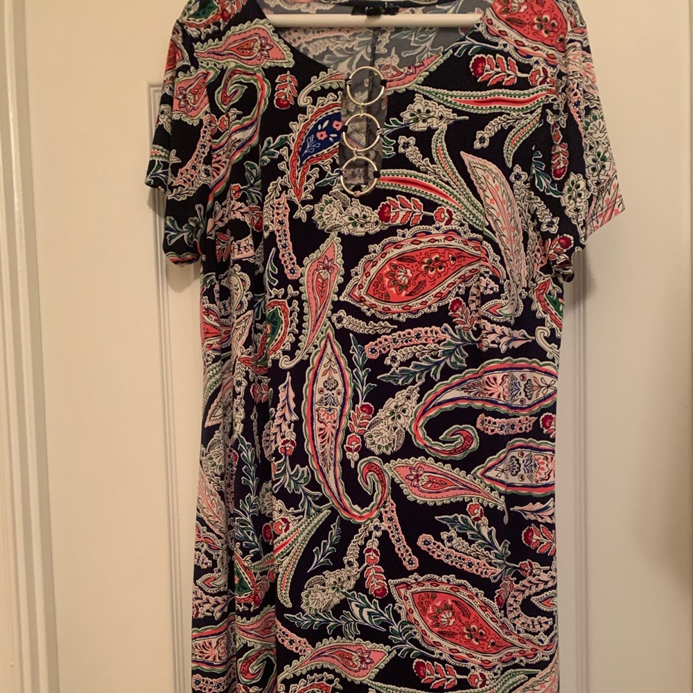 Plus size swing dress